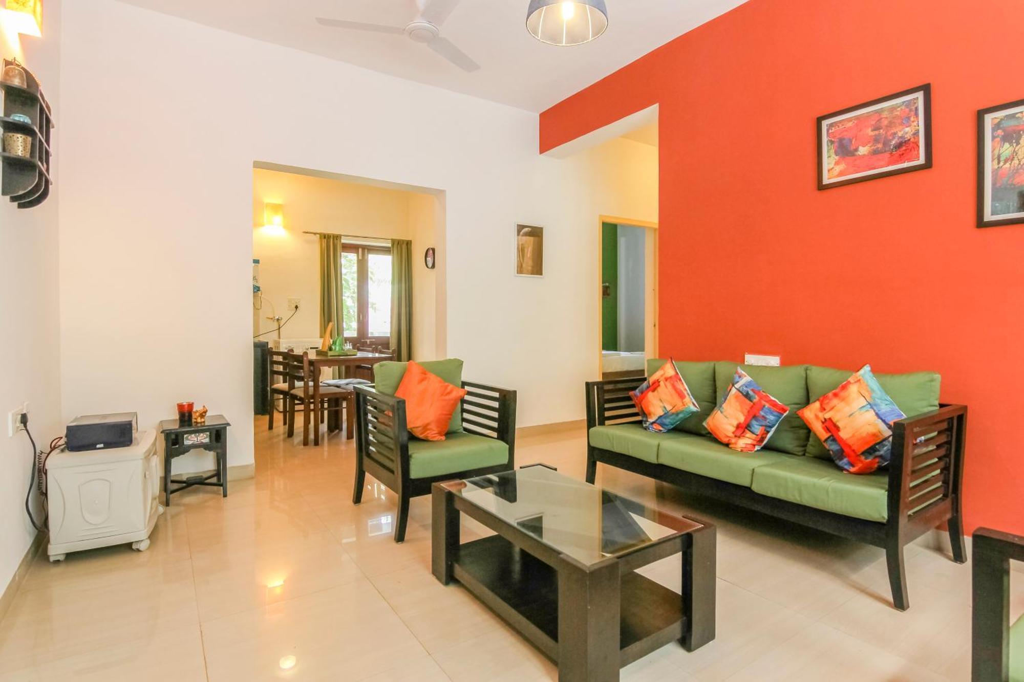 Rainforest - Casa Azure 5 Min Walk To The Beach Calangute Buitenkant foto