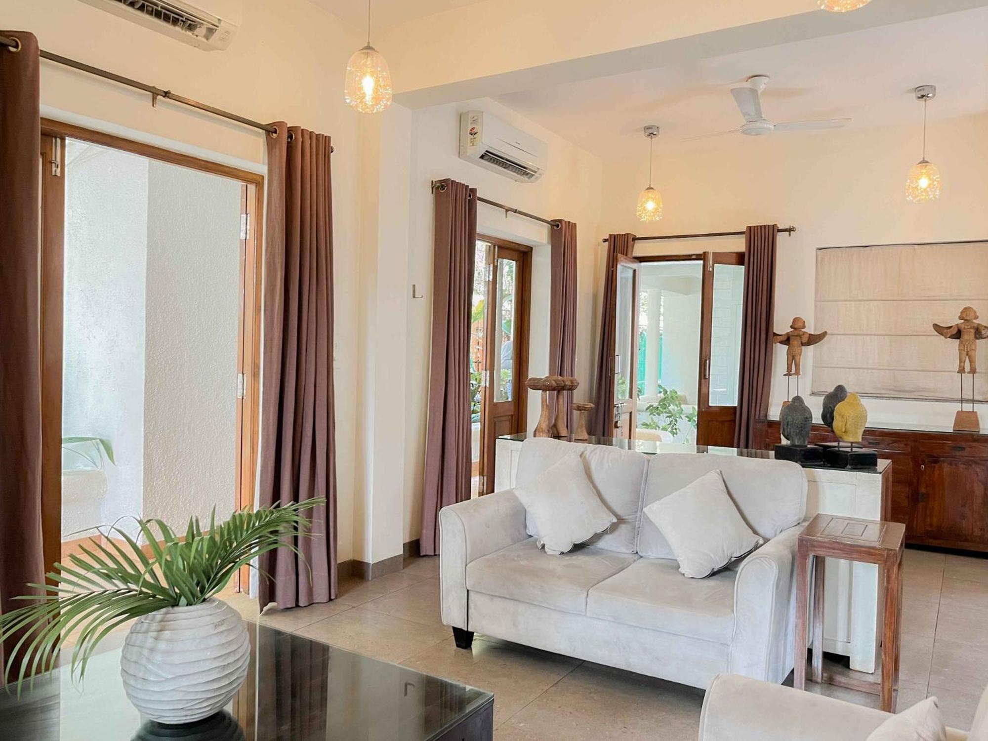 Rainforest - Casa Azure 5 Min Walk To The Beach Calangute Buitenkant foto