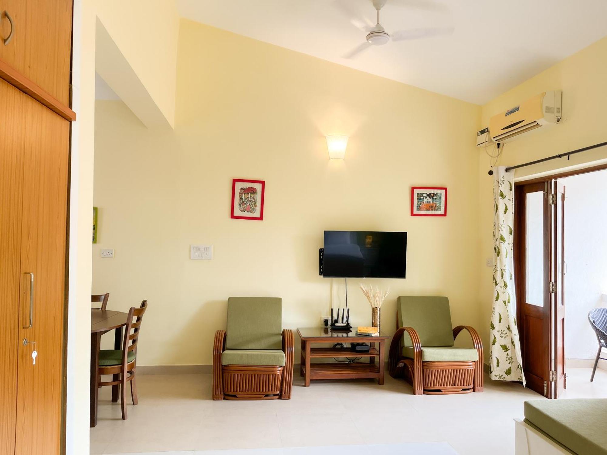 Rainforest - Casa Azure 5 Min Walk To The Beach Calangute Buitenkant foto
