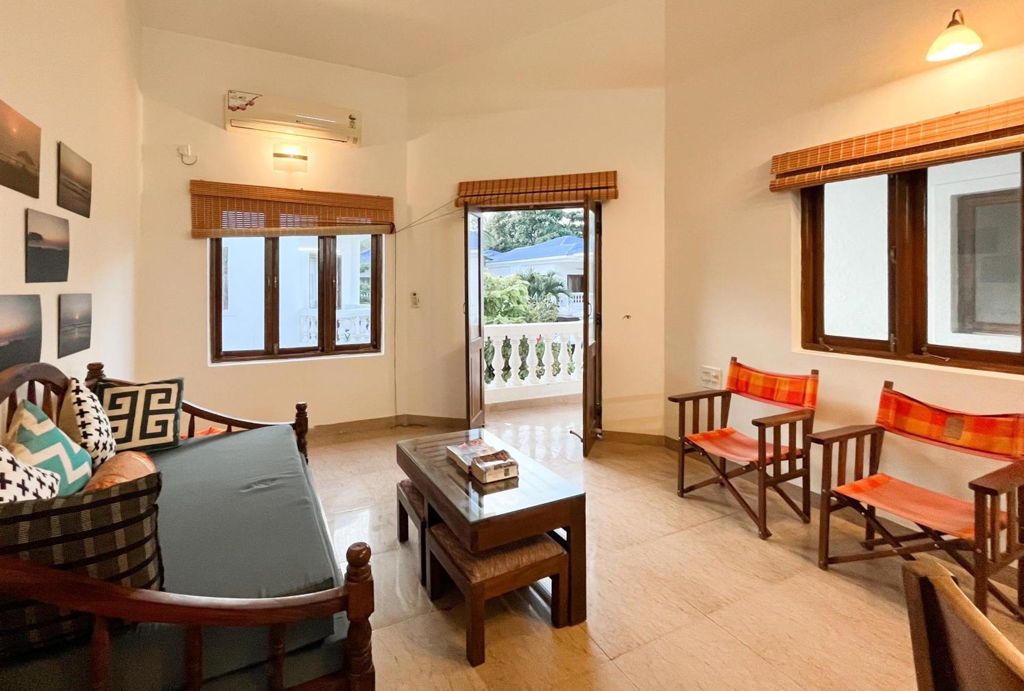 Rainforest - Casa Azure 5 Min Walk To The Beach Calangute Buitenkant foto